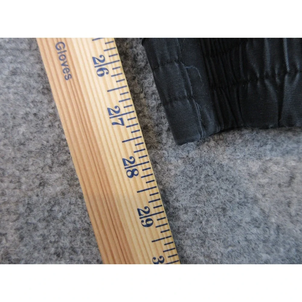 Nike Pants Mens XL Black Air Joggers Elastic Waist Cuffed Logo Woven Panels